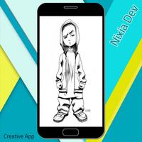 برنامه‌نما Graffiti Character عکس از صفحه