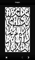 Graffiti Letters A-Z Affiche