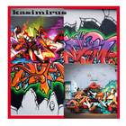 3d Graffiti Art icône