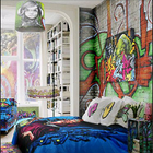 Стены для спальни Граффити иконка