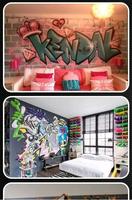 3 Schermata Graffiti pareti camera da lett