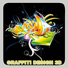 Graffiti Design 3D icon