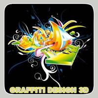 Graffiti Design 3D poster