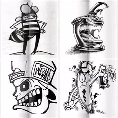 Graffiti Drawings in Pencil APK download