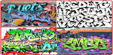 Graffiti Schriftarten Design
