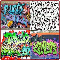 Graffiti Fonts Design Affiche