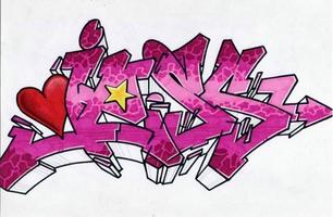 Graffiti Name Design syot layar 1