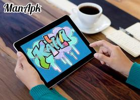 Graffiti Name Design স্ক্রিনশট 2