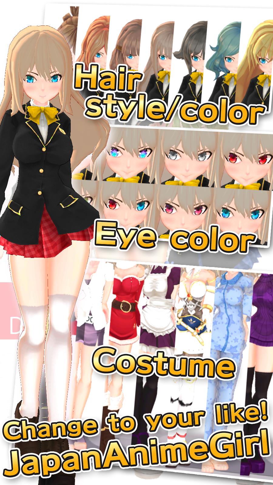 3d Custom Anime Girl Creator Free Download