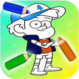 Gravity Coloring Game For Dipper
