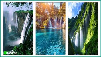Poster Carta da parati Great Waterfall