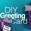 Tarjeta de felicitación de DIY