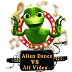 Green Alien Dance VS All Videos icône