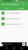 Green Alien Dance VS All Videos capture d'écran 3