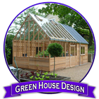 Grünes Haus Design Zeichen