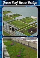 绿色屋顶家居设计 海报