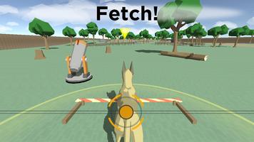 Dog 3D Fetch and Run captura de pantalla 1