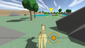 Dog 3D Fetch and Run captura de pantalla 2