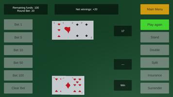 BlackJack screenshot 1