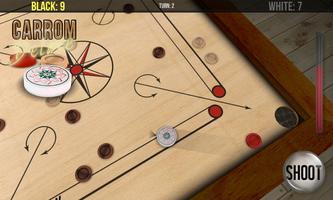 Carrom Deluxe Free capture d'écran 2