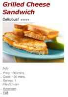 پوستر Grilled Cheese Sandwich