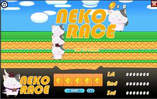 Neko Race plakat