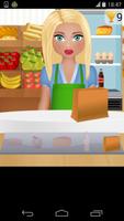 Grocery Shopping Cashier game ポスター