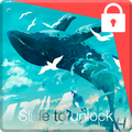 Blue Whale ART Screen Lock