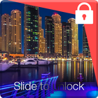 Dubai Night City PIN Lock icon