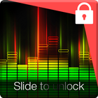 Equalizer Lock Screen Galaxy icono
