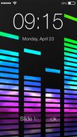 Equalizer Lock Screen Galaxy Poster