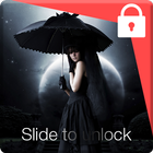 Gothic Vampire Girl Screen Lock icon