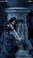 Gothic Vampire Girl PIN Lock 截图 1