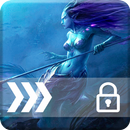 Mermaid Diving ART Screen Lock APK