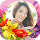 Floral photo Frames icon