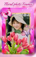 Floral photo Frames poster