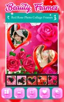 Red Rose Photo Collage Frames 🌹 capture d'écran 1