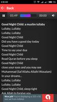 Islamic Nasheed For Kids MP3 capture d'écran 1