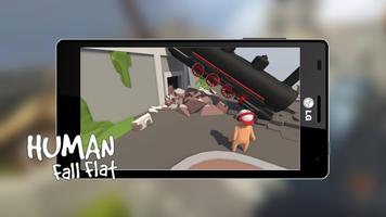 Human Run Fall Game الملصق