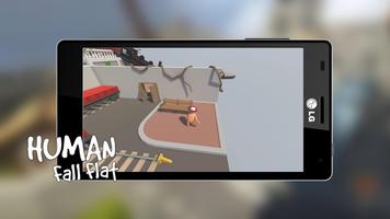 Human Run Fall Game captura de pantalla 2