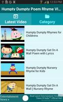 Humpty Dumpty Poem VIDEO capture d'écran 1