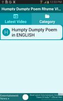 Humpty Dumpty Poem Rhyme VIDEO تصوير الشاشة 2