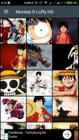 Monkey D. Luffy HD Wallpaper Affiche