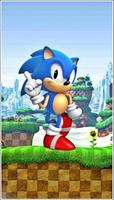 HD Sonic Hedgehog Wallpapers ポスター