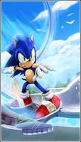 HD Sonic Hedgehog Wallpapers capture d'écran 2