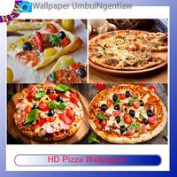 HD Pizza Wallpapers ポスター