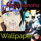 HD Wallpaper Ninja Konoha أيقونة