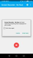 Screen Recorder - No Root اسکرین شاٹ 1