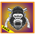 Chimp Death Shooter-Zombies أيقونة