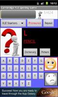 Cambridge YLE Spelling Game 포스터